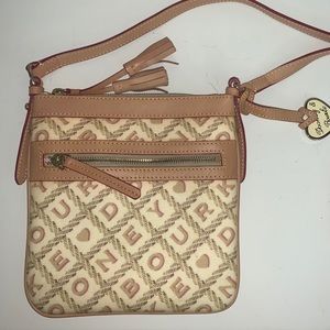 Dooney & Burke Coated Canvas Crossbody Satchel